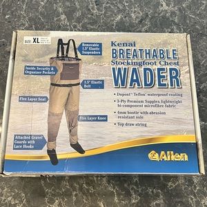 Allen Kenai Fishing Waders, Mens XL